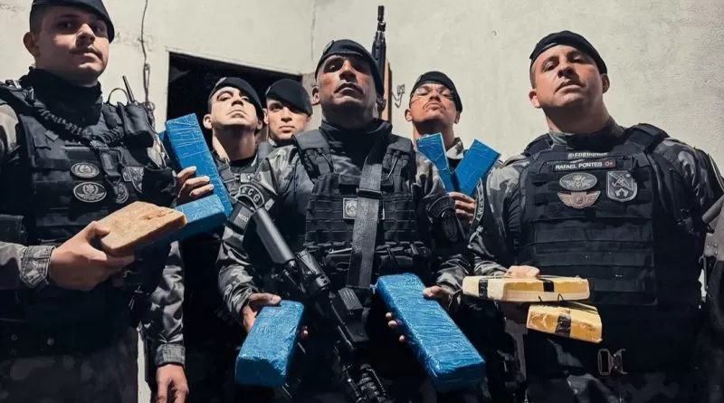 Polícia Militar abre a semana com apreensão de cerca de 30 quilos de drogas em João Pessoa