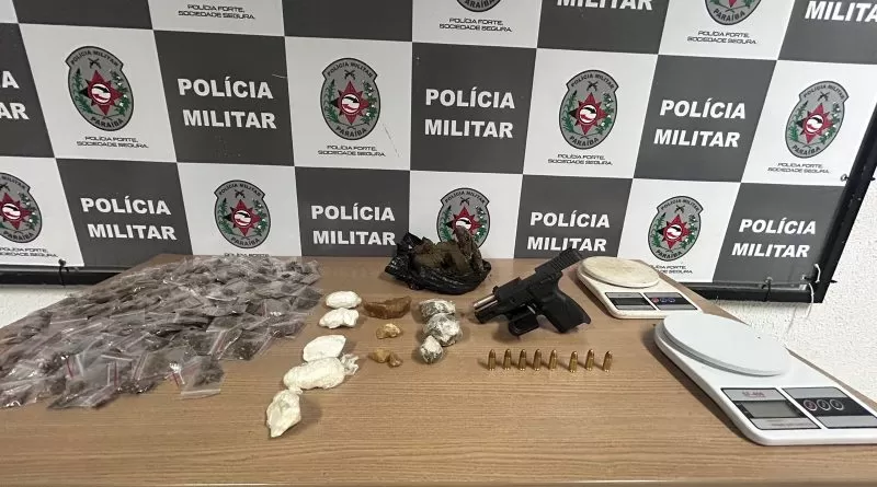 Polícia Militar apreende drogas e arma em apartamento usado pelo tráfico na zona sul de JP 