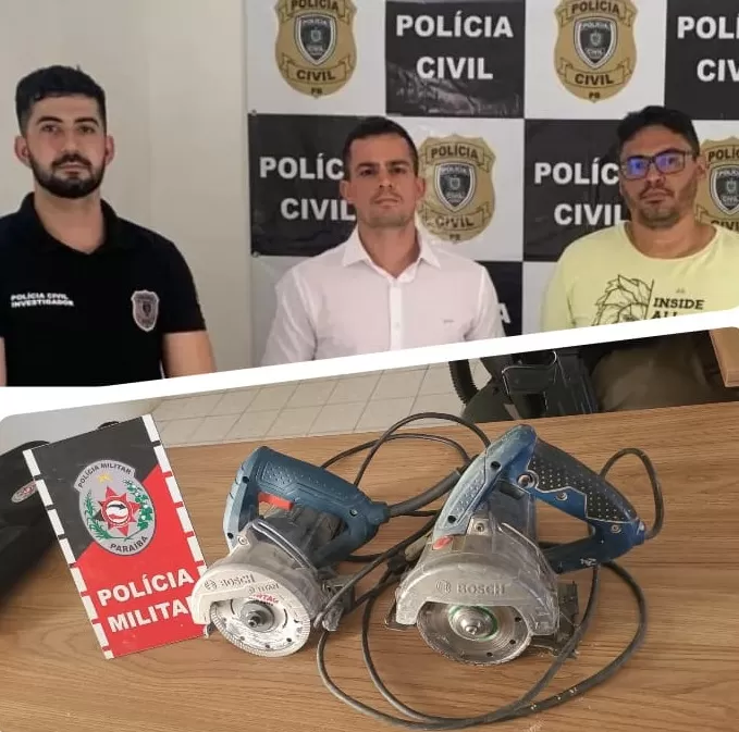 Segundo suspeito de furto é preso por Policiais Civis em Pombal/PB nessa quarta-feira