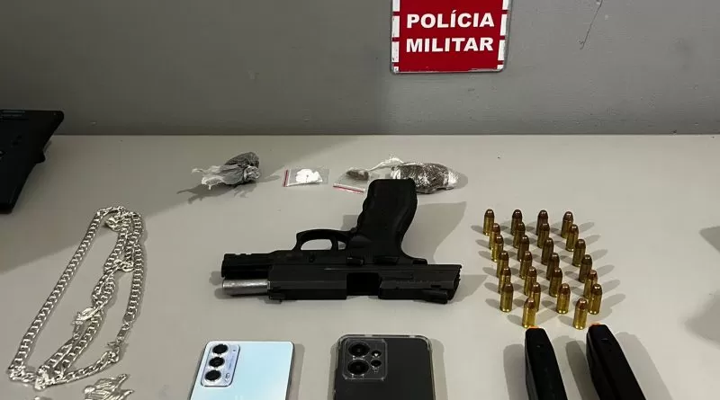 Operação prende foragidos da justiça que estavam circulando com arma na cidade de Bayeux 