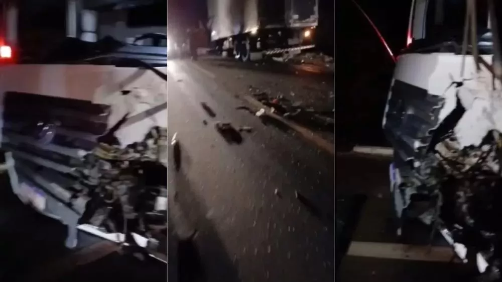 Acidente envolvendo caminhão, carro e motos deixa quatro pessoas mortas na BR-230, em Cajazeiras
