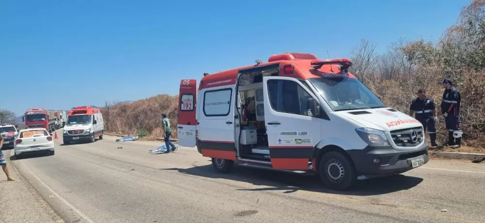 Casal que residia em Mato Grosso (PB) morre em grave acidente na PB-325, em Catolé do Rocha