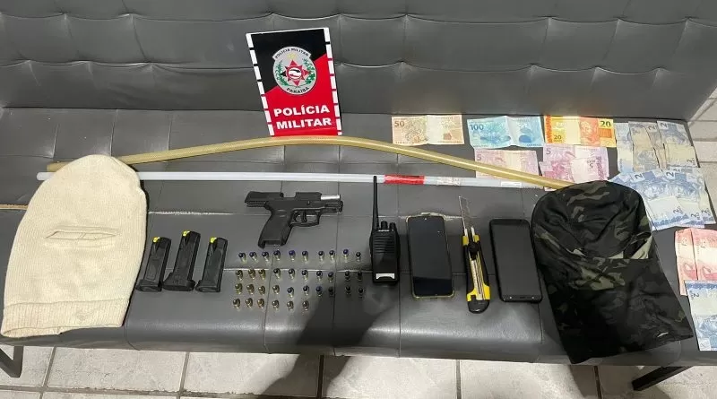 Polícia Militar prende suspeitos por porte ilegal de arma em Sertãozinho 