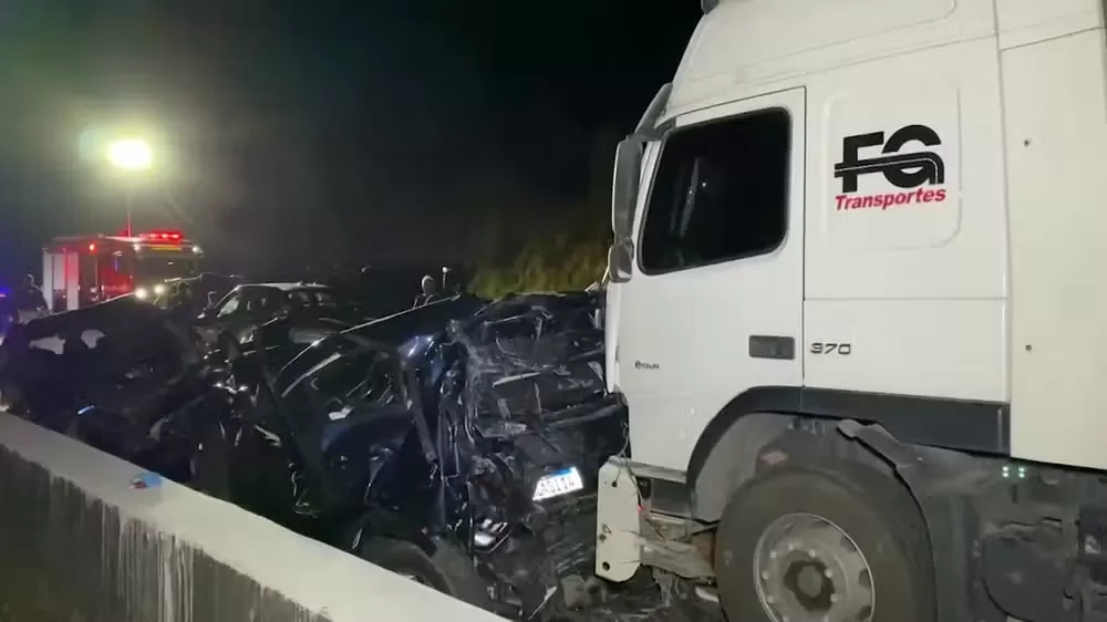 Quem eram os mortos em grave acidente com sete veículos na BR-101, na Paraíba