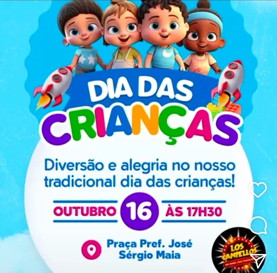 Tradicional Festa das Crianças em Catolé do Rocha, acontece na próxima quarta (16)