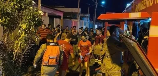 Homem morre carbonizado durante incêndio em residência na cidade de Sousa
