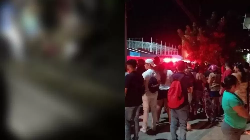 Grave acidente na noite deste domingo (3) envolvendo uma Honda Broz e um caminhão baú deixou uma vítima fatal