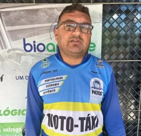 Mototaxista é alvejado a tiros no bairro do Morro, em Patos, e morre após dar entrada no Hospital Regional