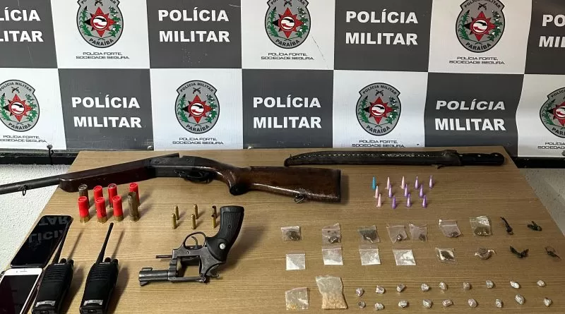 Ação de combate ao tráfico prende nesta segunda (11) quatro criminosos na grande João Pessoa 