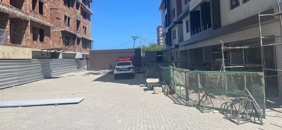 Trabalhador morre ao cair de prédio em construção na cidade de Cabedelo