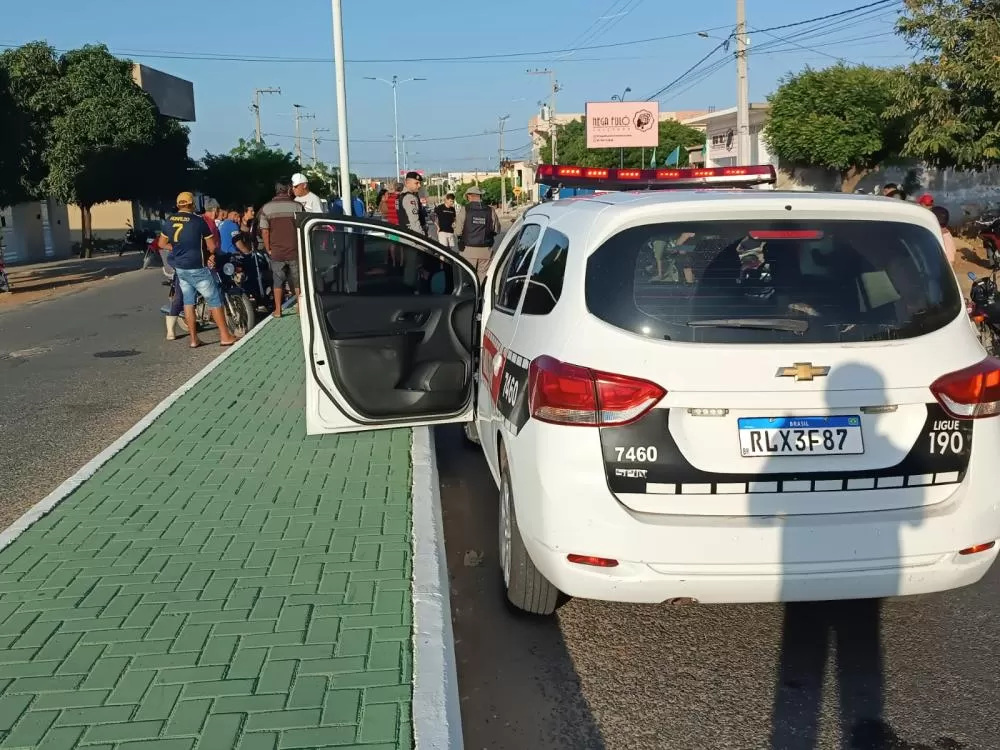 Acidente grave do tipo queda de moto deixa jovem de 23 anos morto, em Riacho dos Cavalos