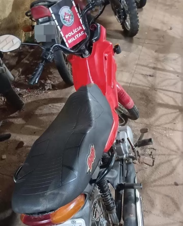 Polícia Militar age rápido, recupera moto furtada e prende suspeito em flagrante, na zona rural de Riacho dos Cavalos