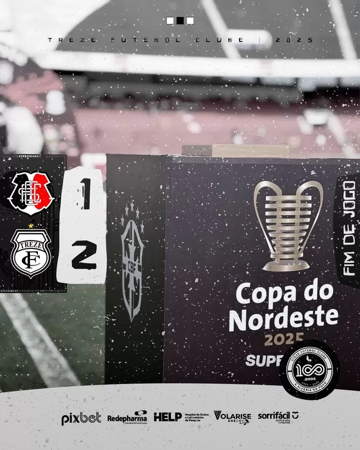 Treze vence o Santa Cruz no Arruda e avança à segunda fase do Pré-Nordestão