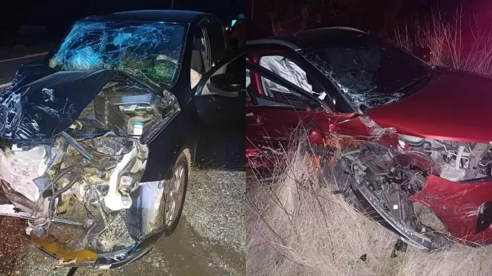 Colisão frontal é registrada no final da tarde desta segunda (13), na BR-230 Sertão PB