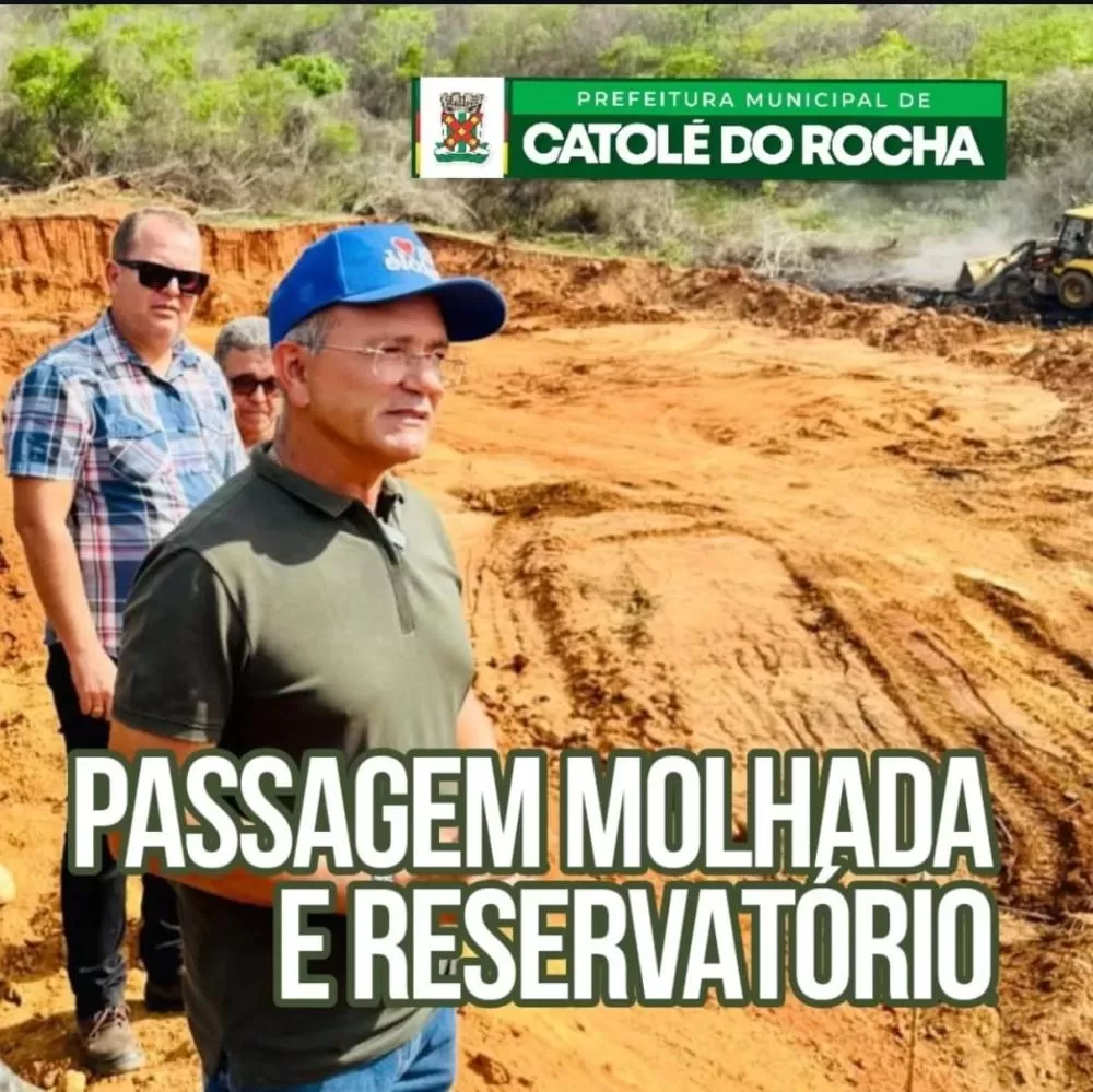 Prefeitura de Catolé do Rocha recupera passagem molhada, e constrói açude em assentamento na zona rural 