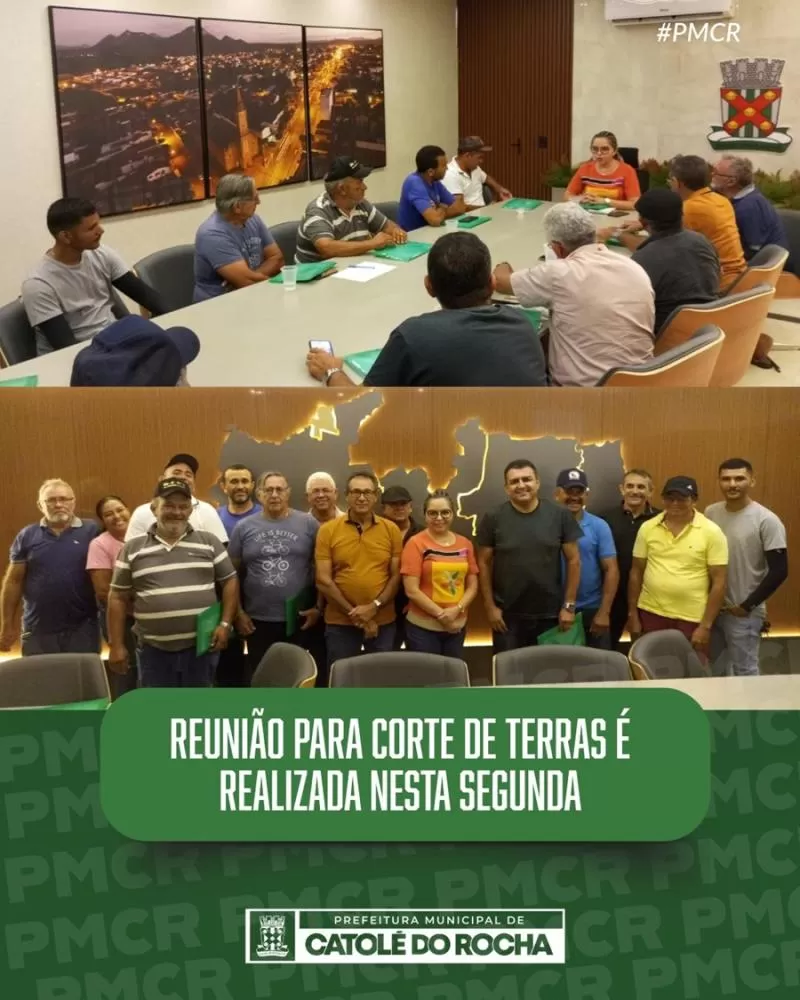 Secretaria de Agricultura deu início ao planejamento do Programa Corte de Terras 2025, em Catolé do Rocha