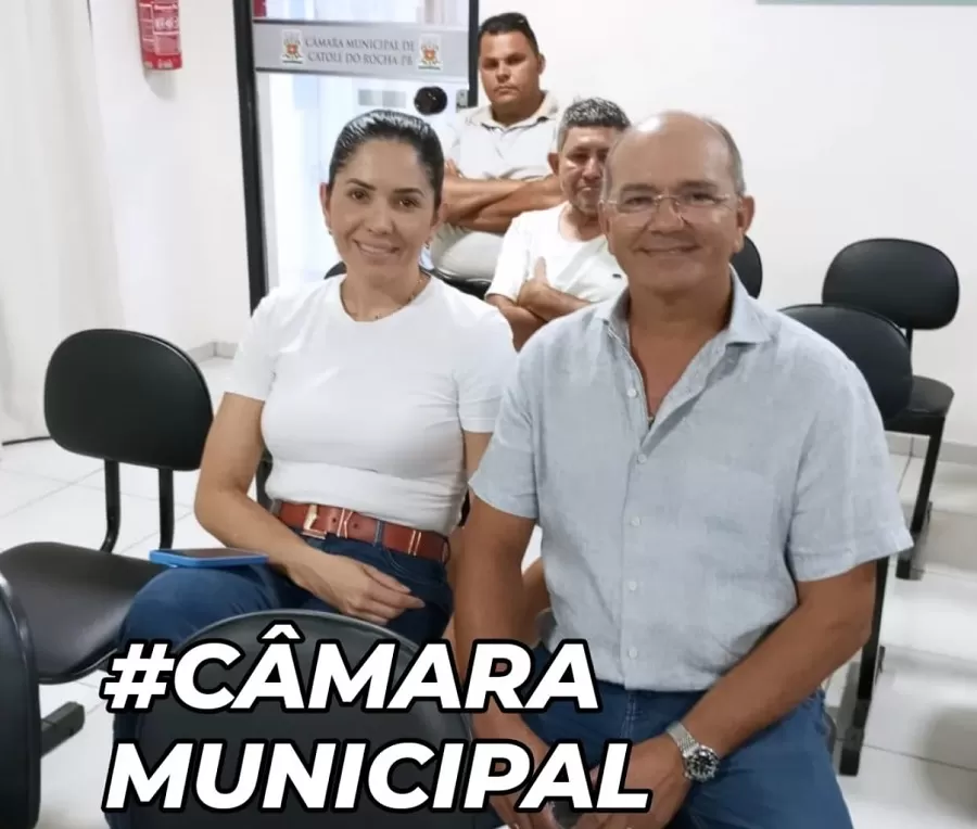 Prefeito Laurinho e Geska, prestigiam primeira Sessão Ordinária do Ano Legislativo de 2025