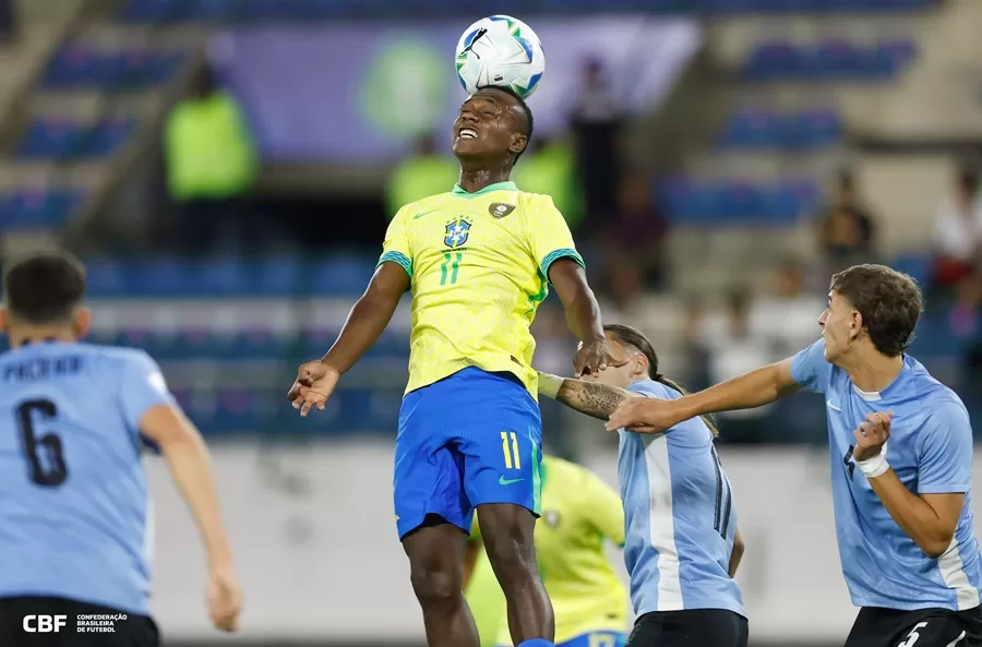Seleção Brasileira vence Uruguai por 1 a 0 no Sul-Americano Sub-20