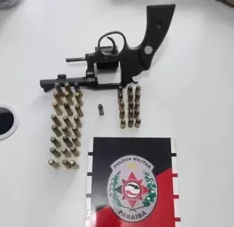 Criminoso que já havia sido preso com arma de fogo em janeiro, é novamente encontrado com revólver