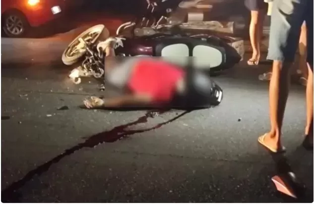 Homem morre na noite deste sábado (8), após acidente envolvendo motos na BR-230, no município de Sousa