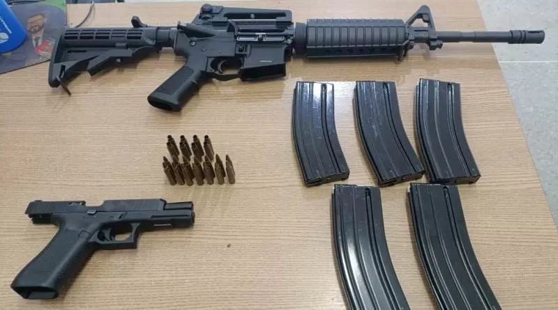 Polícia Militar apreende fuzil durante ocorrência de violência doméstica em Campina Grande