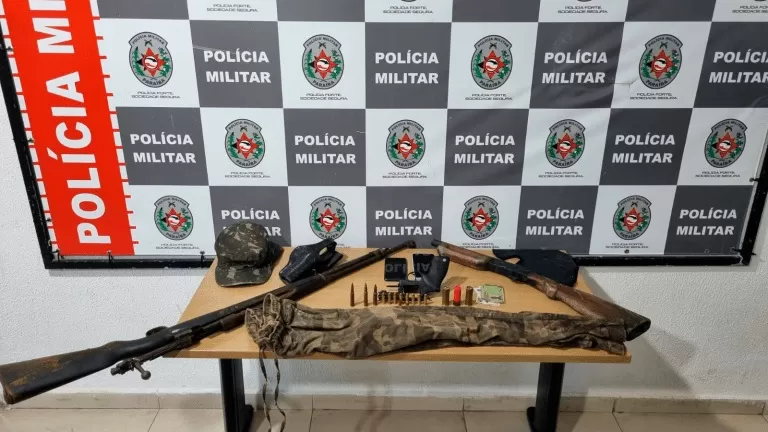 Polícia Militar frustra ataque de grupo criminoso e apreende armas de fogo na Capital 