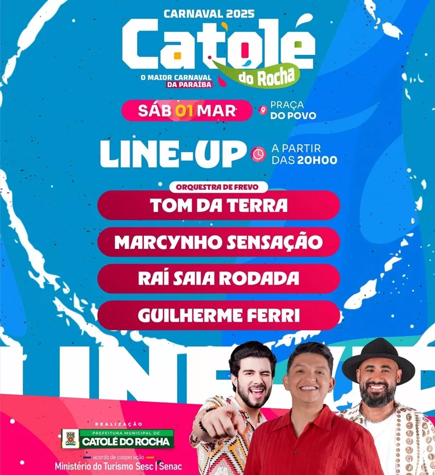 E hoje começa o MAIOR e MELHOR Carnaval da Paraíba, o Carnaval de Catolé, na Praça do Povo
