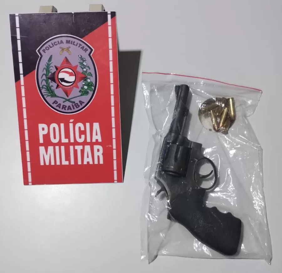 Polícia Militar age rápido e prende suspeito de tentativa de feminicídio e apreende arma de fogo em Brejo do Cruz