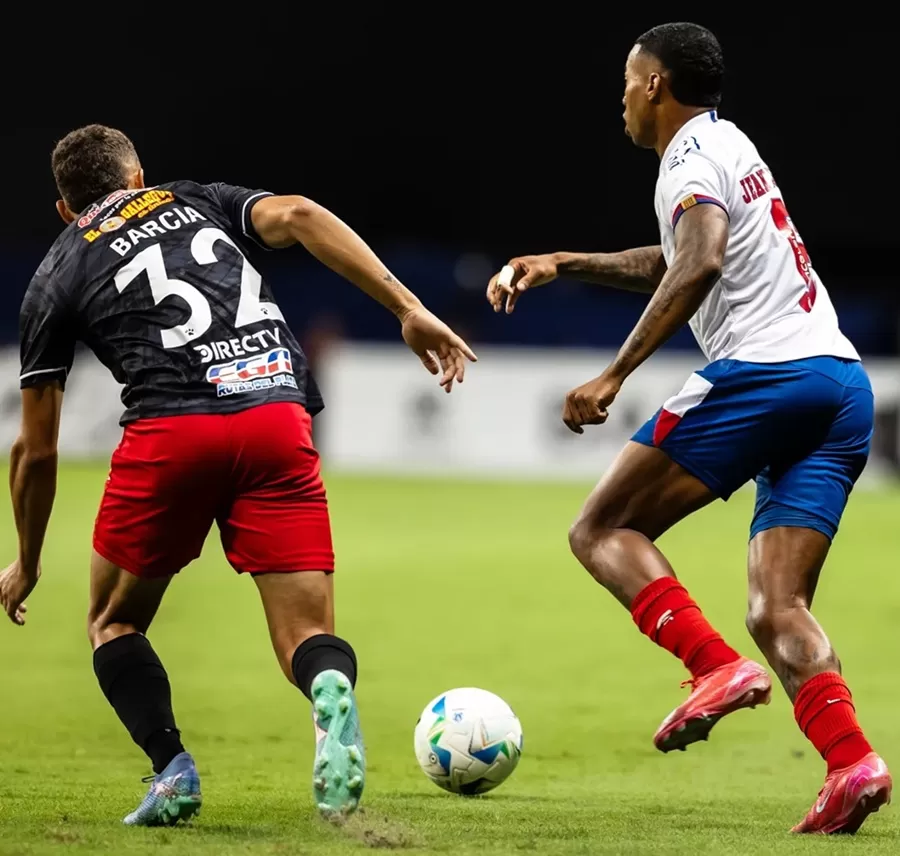 Jogo de ida: 0 - 0 Jean Lucas decide, Bahia vence o Boston River e vai à fase de grupos da Libertadores