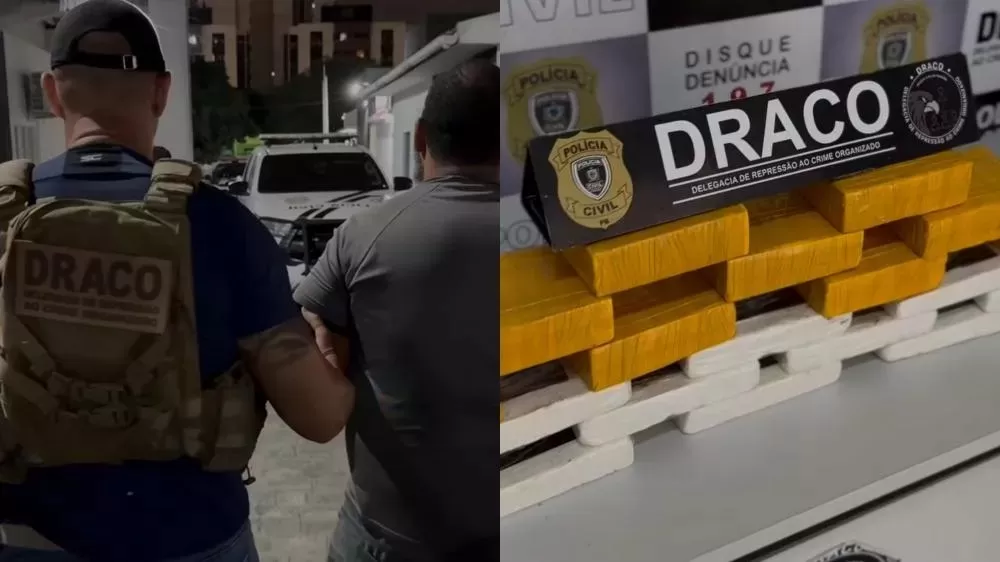 Polícia encontra novos tabletes de cocaína em veículo, e droga apreendida em Monteiro chega a R$ 12 milhões