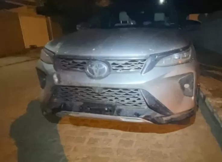 Polícia Militar recupera na noite deste sábado (22) em Brejo dos Santos, caminhonete SW4 roubada no RN