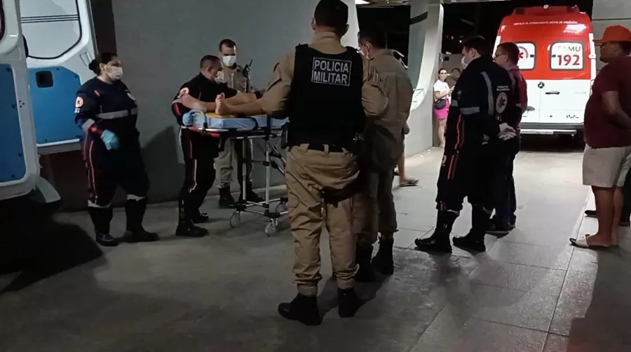 Acidente do tipo queda de moto no sítio Mariá, em Riacho dos Cavalos deixa duas pessoas feridas