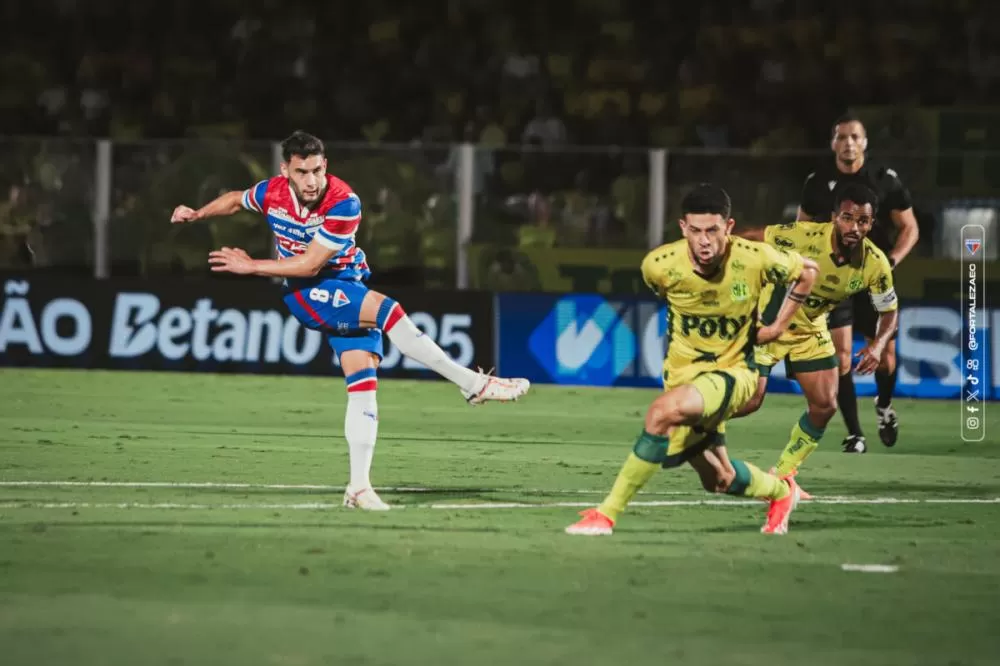 Fortaleza sofre gol nos acréscimos e empata com o Mirassol fora de casa pela Série A 