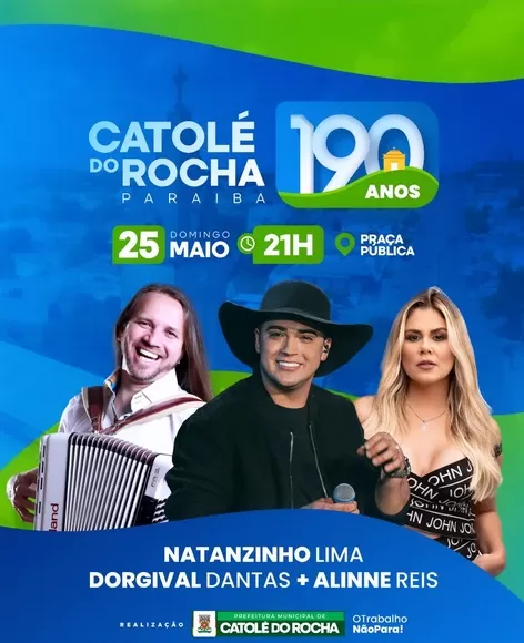 PEGOU BEM! Publico nas redes sociais aprovou e parabenizou o prefeito Laurinho pelas atrações da Festa do Aniversário