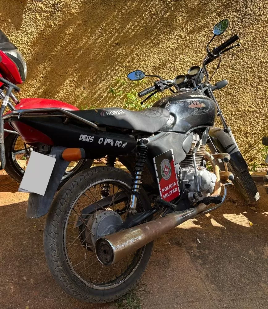 Polícia Militar apreende motocicleta com sinais de adulteração, na zona rural de Lagoa (PB)