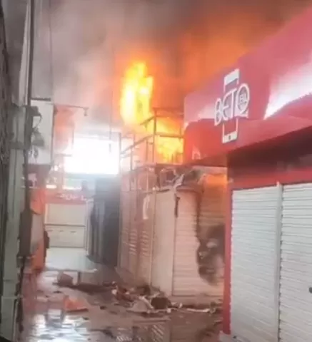 Incêndio atinge o Mercado de Mangabeira neste domingo em João Pessoa; Sedurb lança nota