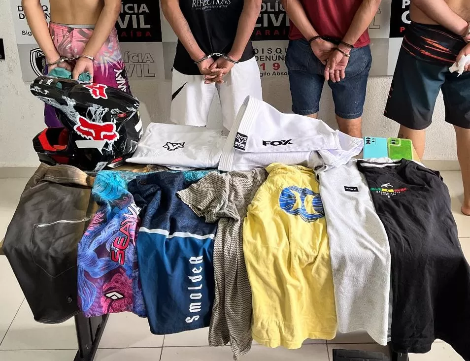 Cinco suspeitos de integrar ‘Gangue da Marcha-ré’ são presos em João Pessoa