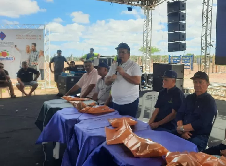 Secretário Joaquim Hugo representa o governador João Azevêdo na edição da Agropalma, em Boa Vista (PB)
