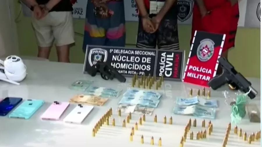 Operação prendem suspeitos de tráfico e homicídios na Grande João Pessoa