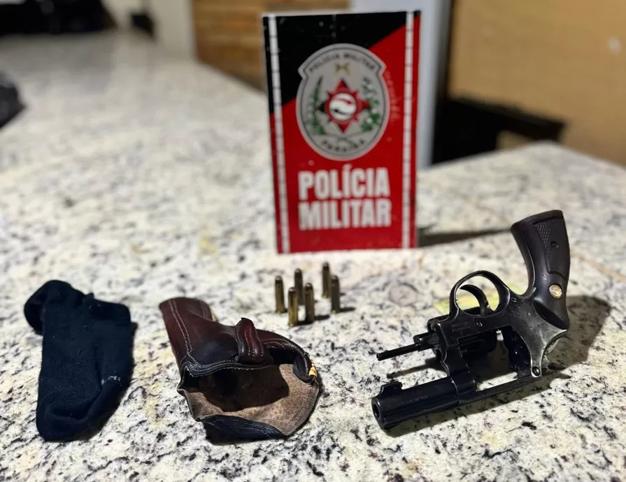 Polícia Militar apreende revólver calibre 38 na zona rural de Brejo dos Santos (PB)