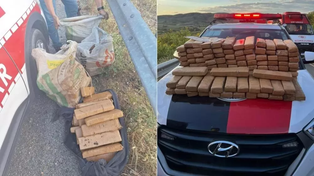 Delegado detalha apreensão de drogas após tombamento de caminhão no Sertão da PB; motorista foi preso em flagrante