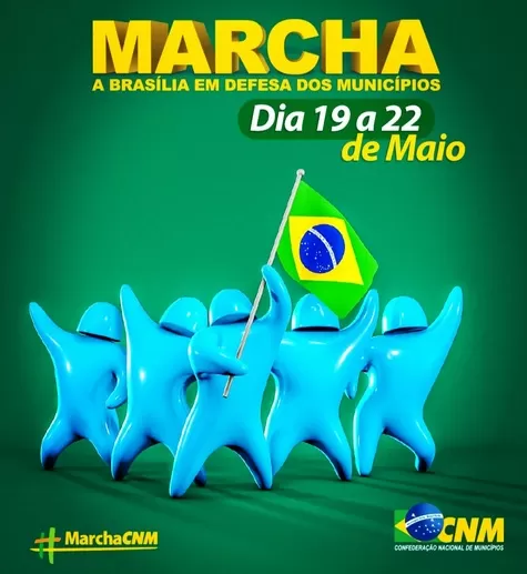 Prefeito de Catolé do Rocha Laurinho Maia chega a à Brasília para participar da Marcha dos Prefeitos