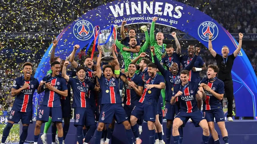 PSG atropela a Inter com o brilho de Doué e enfim conquista a Champions