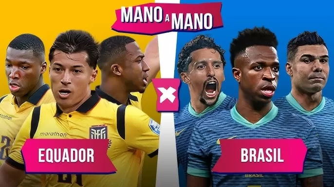 Equador x Brasil: onde assistir ao vivo, horário e escalações do jogo das Eliminatórias