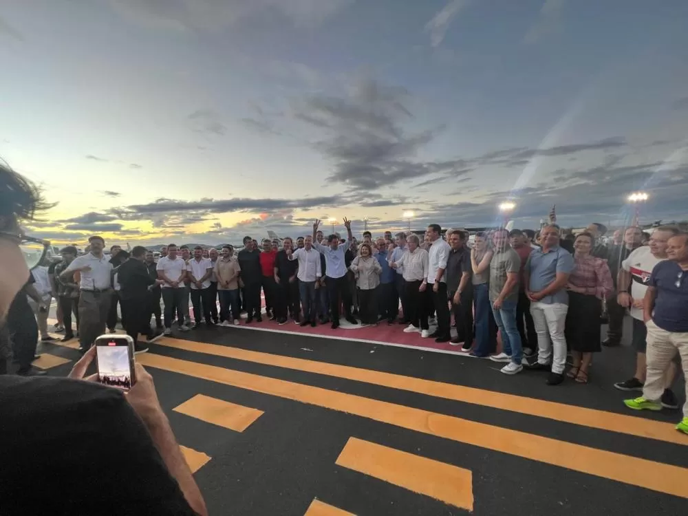 Governador João Azevêdo e ministro Silvio Costa Filho entregam pista de aeroporto de Patos, Sertão da Paraíba