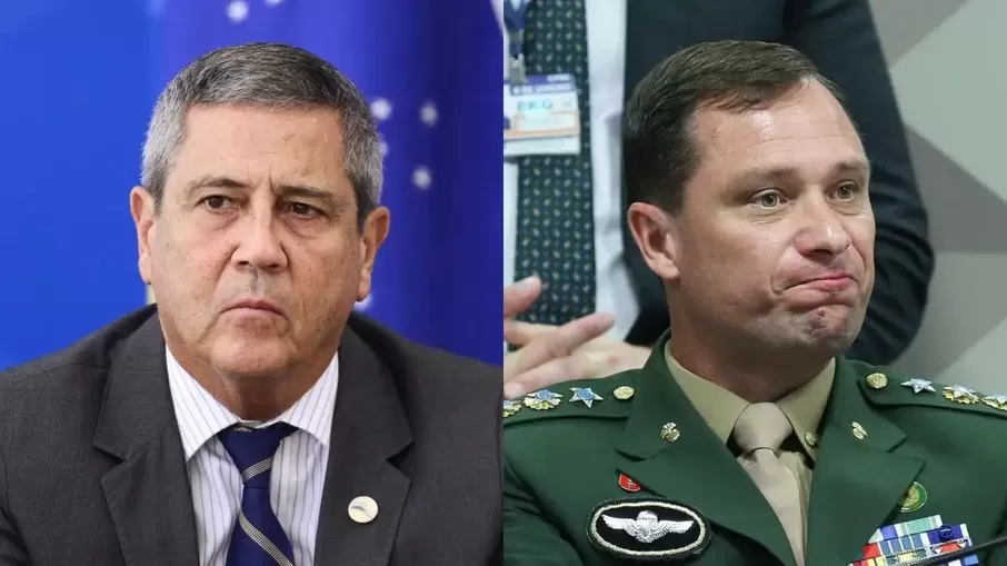 Réus em ação do golpe, Cid e Braga Netto ficam cara a cara nesta terça-feira no STF