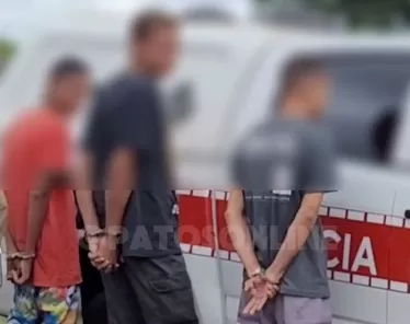 Três jovens são detidos com armas e munições em Catingueira-PB; um deles é menor de idade