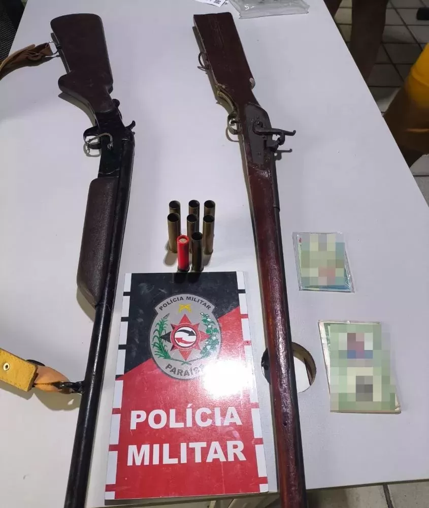 Homem é preso em Paulista, acusado de violência doméstica e posse ilegal de arma de fogo