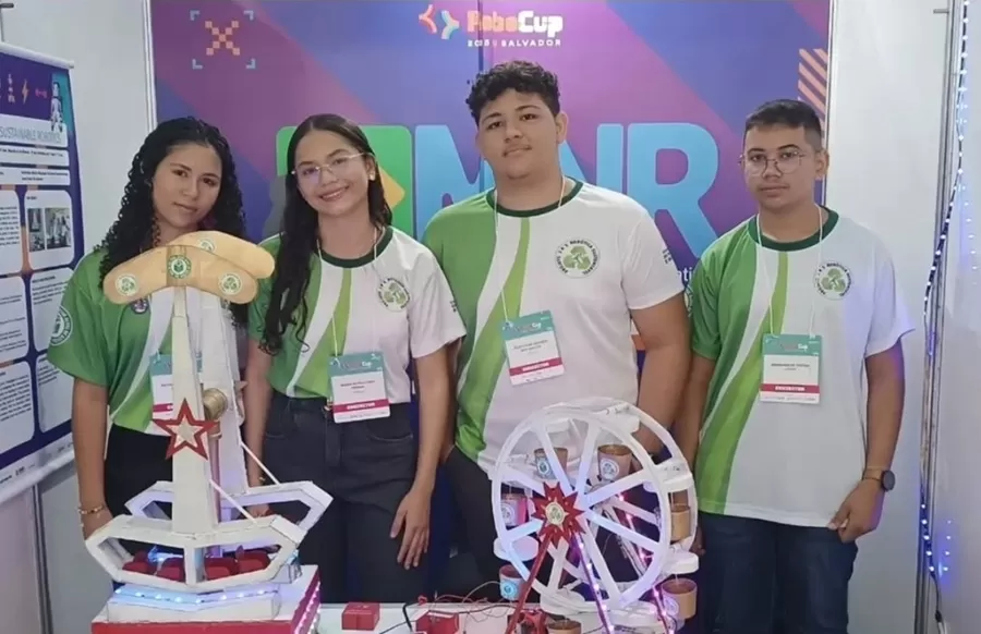Alunos da rede municipal de educação de Brejo do Cruz ganham medalhas em evento mundial de robótica