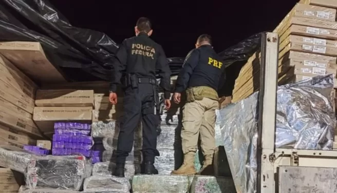 Mais de 4 toneladas de maconha com destino a João Pessoa são apreendidas no Paraná